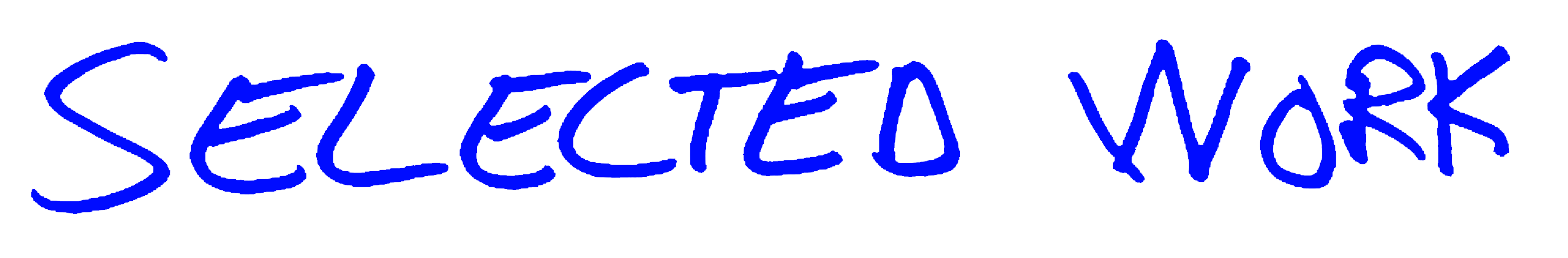 Selected Work
