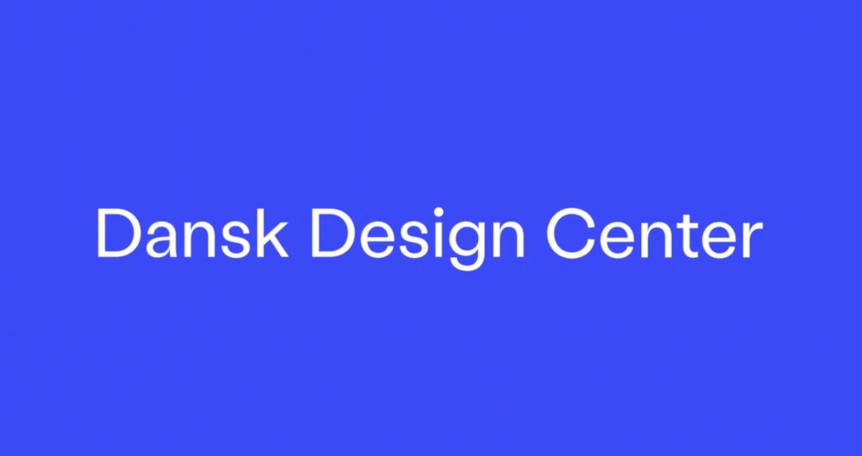 Dansk Design Center